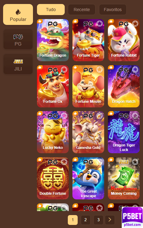 Jogos Certificados p5bet.com